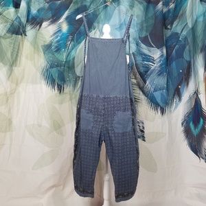 Loose Cropped Romper Jumpsuit